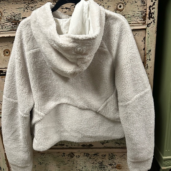 Lululemon scuba oversized half zip fleece hoodie M\L EUC - Picture 5 of 7